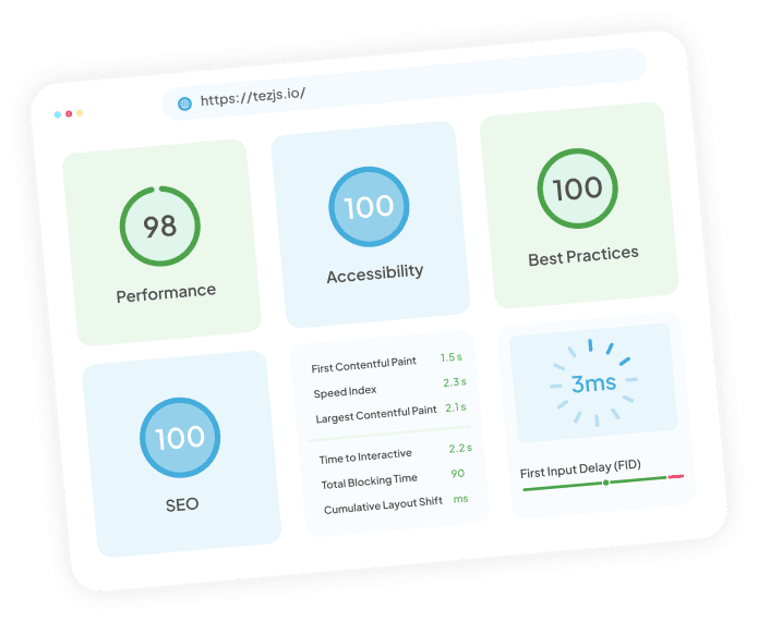 TezJS The Fastest JavaScript Framework Packed with Jamstack & VueJS